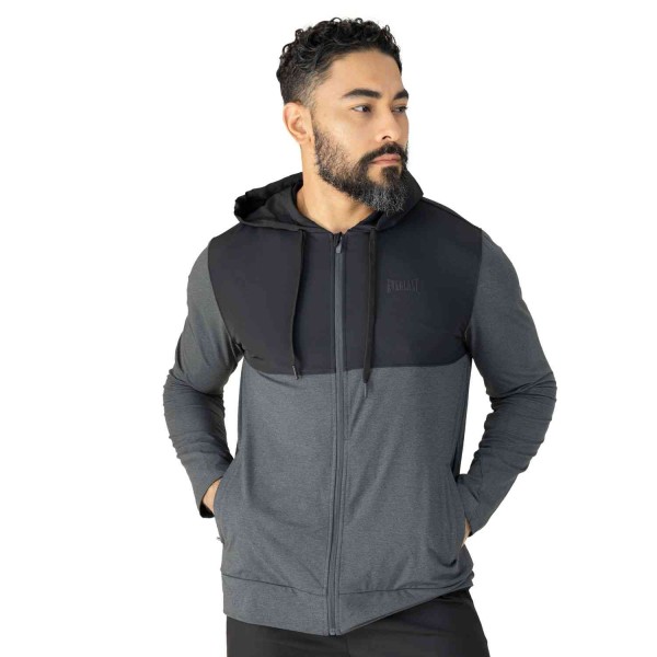 JACKET MEN POLY/ELAST EVERLAST E-DAY BK M6 S