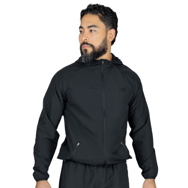 WINDBREAKER JACKET MEN EVERLAST NOMAD BK