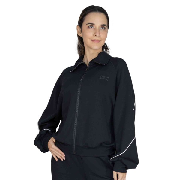 JACKET FEM RYN/POLY/SPX EVERLAST JETSET BK W6 S