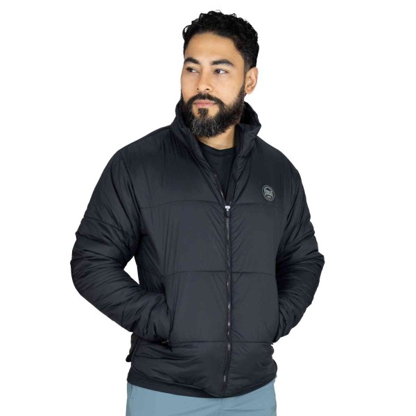 PUFFER JACKET NYL/POLY MEN EVERLAST ICE  BK M6 S