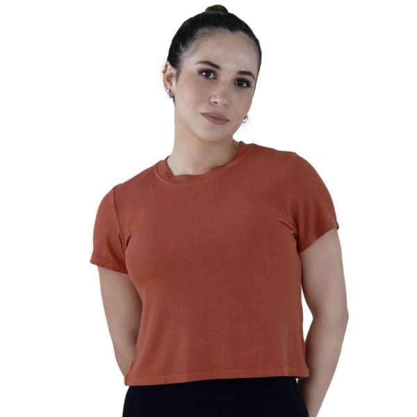 TSHIRT FEM BA/SPX EVERLAST RIBBED  OR W7 S