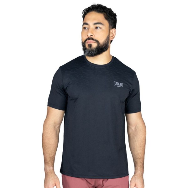 TSHIRT MEN POLY/SPX EVERLAST CANYON BK