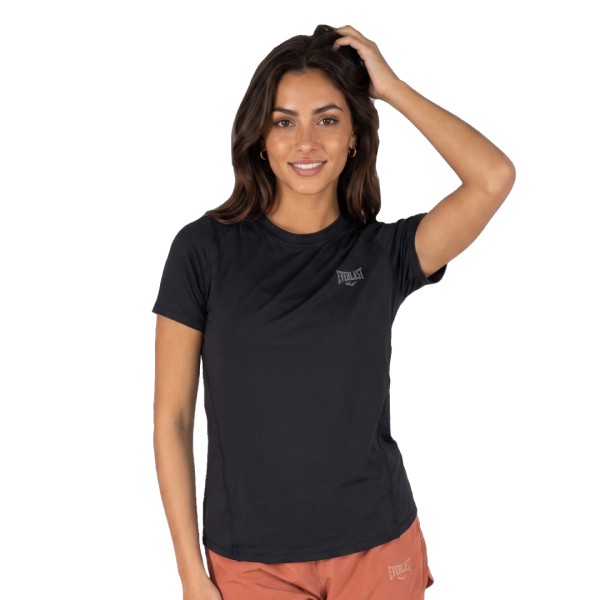TSHIRT FEM POLY/SPX EVERLAST MEADOW BK 
