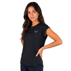 TSHIRT FEM POLY/SPX EVERLAST EARTHED BK 