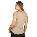 TSHIRT FEM POLY/SPX EVERLAST EARTHED KH