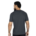 TSHIRT MEN NYL/POLY/SPX EVERLAST DUNE BK M6 S