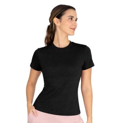 T-SHIRT FEM EVELAST ESSENTIAL BK W6 S