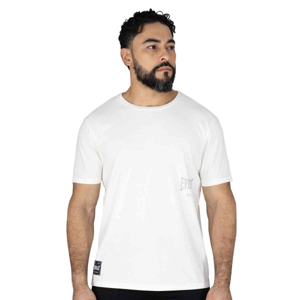 TSHIRT MEN COTT/POLY EVERLAST MCMX II WT M6 S