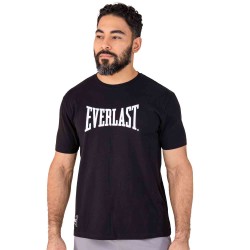 TSHIRT MEN COTT/POLY EVERLAST CHAMPION BK
