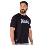 TSHIRT MEN COTT/POLY EVERLAST CHAMPION BK