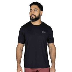 TSHIRT MEN POLY/SPX EVERLAST GLACIER BK M6 S