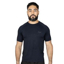 TSHIRT SEAMLESS MEN NYL/POLY/SPX EVERLAST HIGHLAND BK M6 S