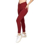 LEGGING FEM POLY/ELAST EVERLAST CRIMSON RED