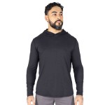 HOODIE MEN POLY/SPX EVERLAST E-DAY BK M6 S