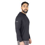 HOODIE MEN POLY/SPX EVERLAST E-DAY BK M6 S