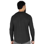 LONG SLEEVE MEN POLY/SPX EVERLAST E-DAY BK M6 S