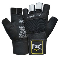GUANTE DE PESAS EVERLAST POWER HOUSE II BK BK M