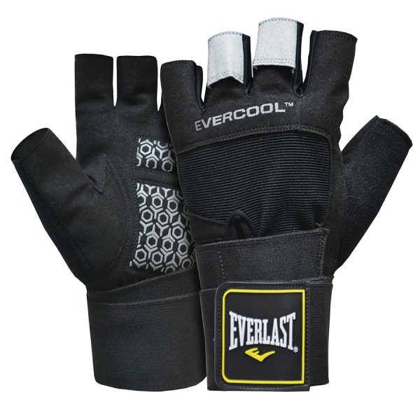 GUANTE DE PESAS EVERLAST POWER HOUSE II BK BK M