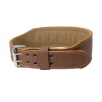 CINTURON DE PESAS EVERLAST DE CUERO BROWN BR S