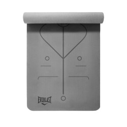 COLCHONETA YOGA PRO EVERLAST PU/CAUCHO 5MM GY