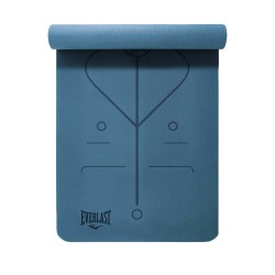 COLCHONETA YOGA PRO EVERLAST PU/CAUCHO 5MM BL