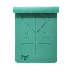 COLCHONETA YOGA PRO EVERLAST PU/CAUCHO 5MM GN