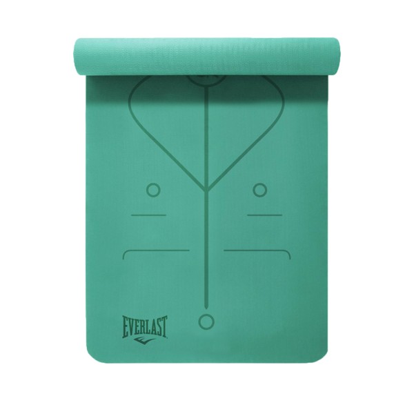 COLCHONETA YOGA PRO EVERLAST PU/CAUCHO 5MM GN