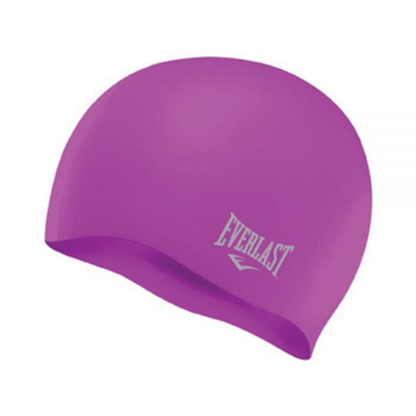 GORRA NATACION EVERLAST SILICON LILA