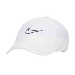 U NK CLUB CAP U CB SWSH L WHITE