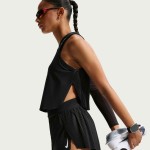 W NK ARSWFT DFADV CROP TANK BLACK