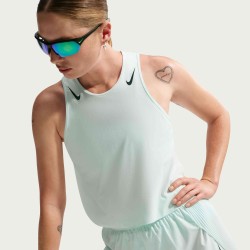 W NK ARSWFT DFADV CROP TANK BARELY GREEN