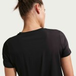 W NK ONE CLASSIC DF SS TOP BLACK/WHITE