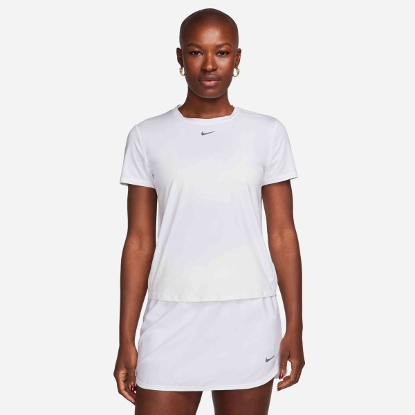 W NK ONE CLASSIC DF SS TOP WHITE