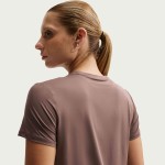 W NK ONE CLASSIC DF SS TOP TATTOO/WHITE