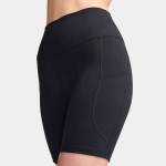 W NK DF ONE HR 8IN PKT SHORT BLACK