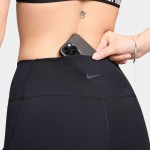 W NK DF ONE HR 8IN PKT SHORT BLACK