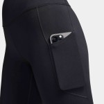 W NK DF ONE HR 8IN PKT SHORT BLACK