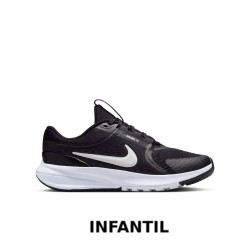 NIKE STAR RUNNER 5 GS BLACK/WHITE