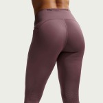 W NK DF SWIFT HR 7/8 TIGHT TATTOO/REFLECTIVE SILV