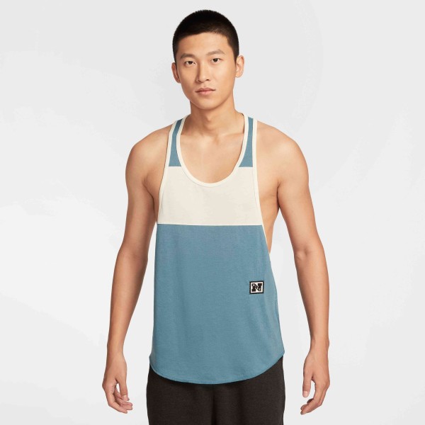 M NK DF TANK HERITAGE SMK BL/PALIVR