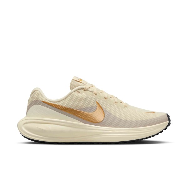 NIKE REVOLUTION 8 WOMENS LT KHAKI/MTLC GOLD