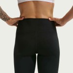 W NK DF ONE HR TIGHT USEAM BLACK/WHITE