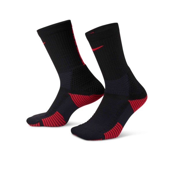 U NK ELITE CUSH CREW 1PR BLACK/UNVRED U NK ELITE CUSH CREW 1PR BLACK/UNVRED