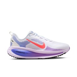 NIKE VOMERO 18 WOMENS WHITE/HOT LAVA-VIOLET