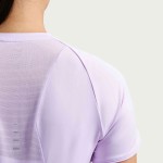 W NK SWIFT DF SS TOP VIOLET MIST