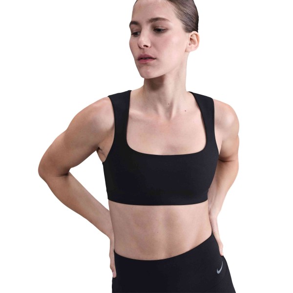 W NK ZENVY BRA CS SSNL BLACK/(COOL GREY)