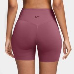 W NK DF UNVRSA HR 5IN SHRT PKT PINK SMOKE