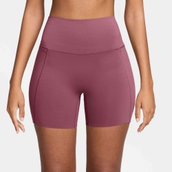 W NK DF UNVRSA HR 5IN SHRT PKT PINK SMOKE