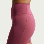 W NK DF UNVRSA HR 5IN SHRT PKT PINK SMOKE