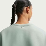 W NK 24.7 DF CREW SOFT KNIT STEAM/MINERAL SLATE